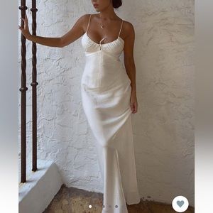 Princess Polly Ivory Maxi Dress